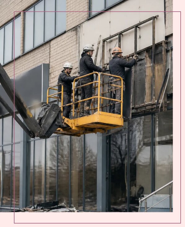 Демонтаж наружной рекламы в Топках по цене от 5573 р. | Аванза-Тпк